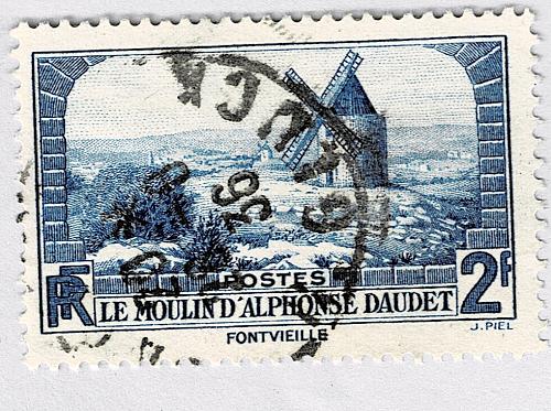 France 307 Windmill ?t Fontvielle 1936Used (BP90728)