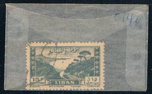 Lebanon C146 Used Bay of Jounie 1949 CV 1.25 (L0098)