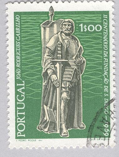 Portugal Used Priest green $1.00 (BP88424)