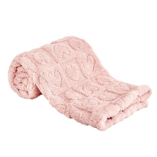 Yurhap Fleece Baby Blanket Heart Checkered Blanket Ultra Soft Cozy Baby Blank...