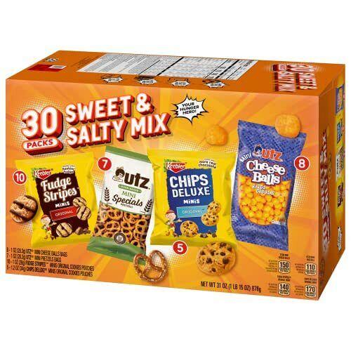 Keebler Cookies and Crackers Variety Pack 30 Ct. Pack of 1