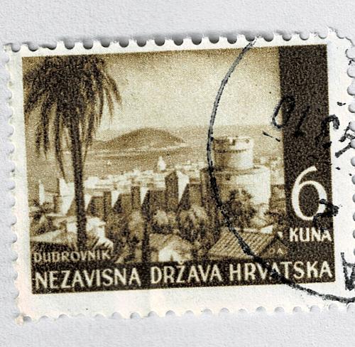 Croatia Croatia 40 Dubrovnik Castle 1941 Used (BP91523)