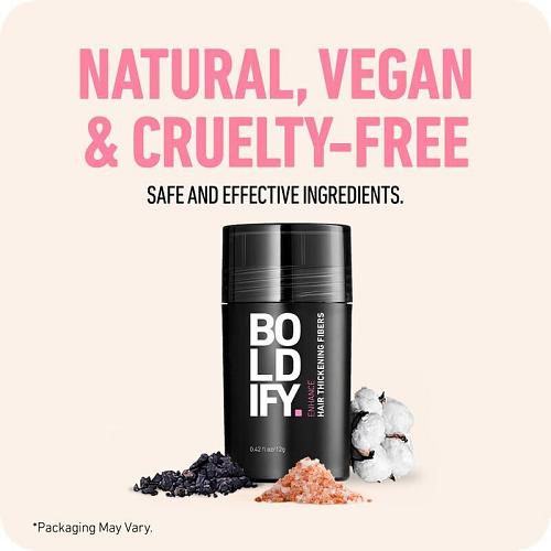 BOLDIFY Hair Fibers 12g - Fill In Thinning and Fine Hair for an Instantly Ful...