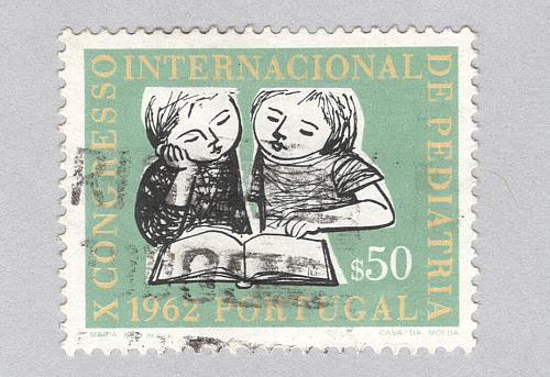 Portugal Used Children teal $50 (BP88617)