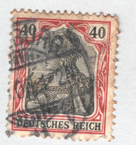 Germany Germania 72 1902 40pf Used (BP89221)