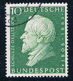 Germany 789 Used Schulze-Delitzsch 1958 (GI0663P195)+