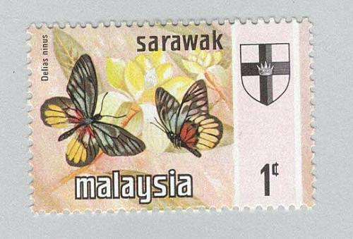 Malaysia Sarawak 235 Butterfly MNH 3 (BP96121)