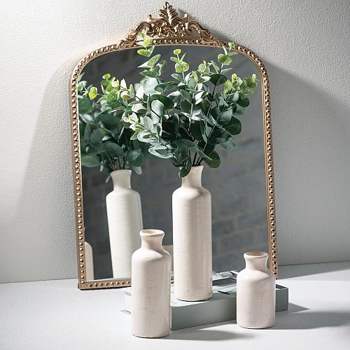 Sullivans White Ceramic Vase Set Farmhouse Decor Home Decorative Vase Vases F...
