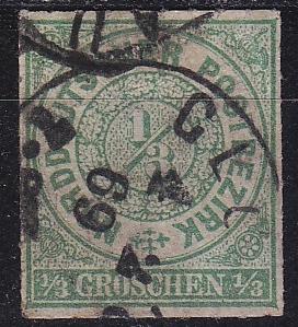 GERMANY Norddeutsch [1868] MiNr 0007 ( O/used ) [03]