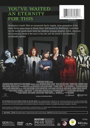 Beetlejuice Beetlejuice DVD