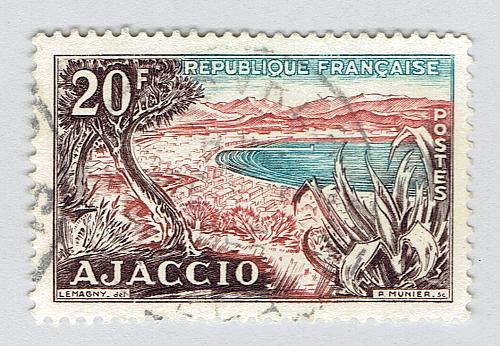 France 704 Gulf of Ajaccio Used (BP90814)