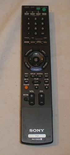 SONY remote control TV KDF 46E3000 50E3000 KDS 50A3000 KDS 55A3000 KDS 60A3000