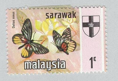 Malaysia Sarawak 235 Butterfly MNH 3 (BP96509)