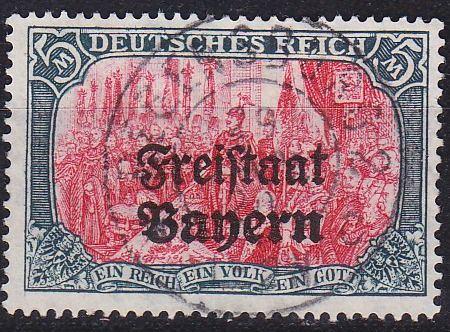 GERMANY Bayern Bavaria [1919] MiNr 0151 A ( O/used )