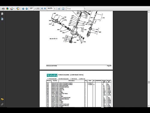 KUBOTA B2150 PARTS MANUAL SET - 580pg with Detailed Diagrams for Tractor Service