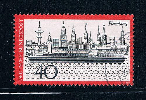 Germany 1107 Used Ship (GI0236P45)+