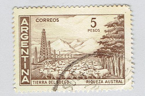 Argentina 695 Tiera Del Fuego Used (BP92424)