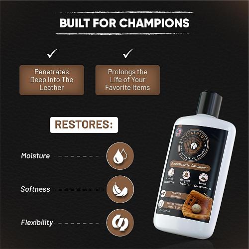 VitalHide Premium Baseball Glove Oil 8oz Baseball Glove Conditioner Glove Oil...