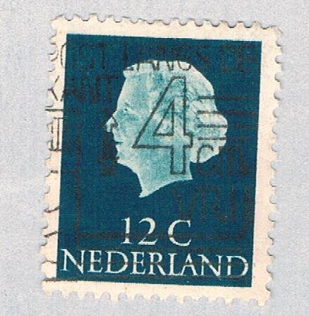 Netherlands Queen blue 12c (AP132902)