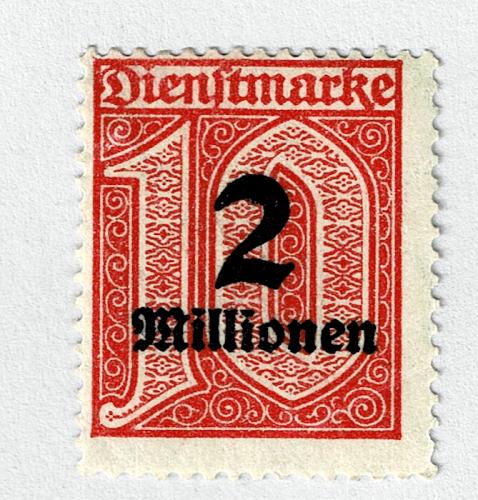 Germany Official O38 1923 MLH (BP91005)