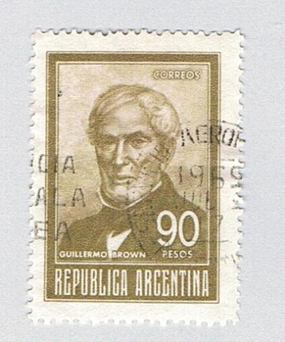 Argentina 828 Used Guillermo Brown 1967 (BP78811)