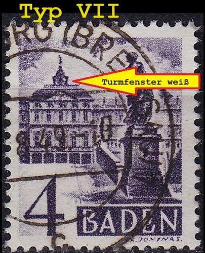 GERMANY Alliiert Franz. Zone [Baden] MiNr 0029 yb VII ( O/used )