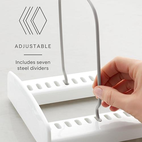 YouCopia StoreMore Adjustable Bakeware Rack Cookie Sheet Baking Pan and Tray ...