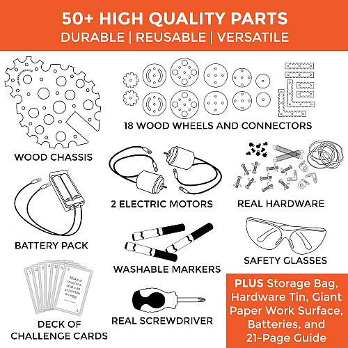 Tinkering Labs Robotics Engineering Kit | Designed by Scientists in USA | 50+...