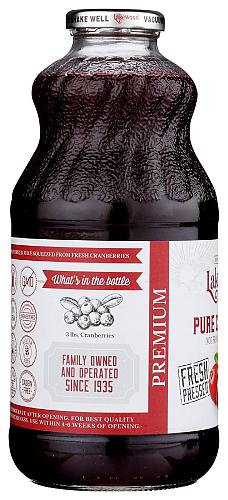 Lakewood Pure Cranberry Juice 32 oz