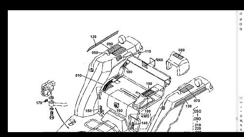 KUBOTA L3710 PARTS MANUAL 570pgs w Exploded Diagrams for GST HST Diesel Tractor
