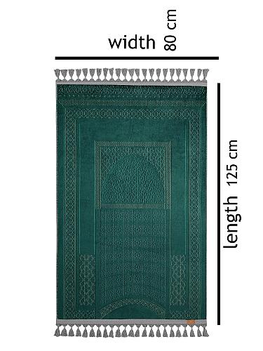 Alfombra de oraci&oacute;n de lujo Alfombra de oraci&oacute;n suave y sedosa Alfombra de or...