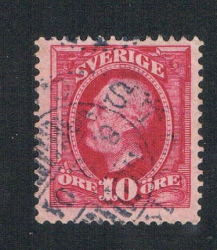 Sweden 58 Used King Oscar II (S0441)