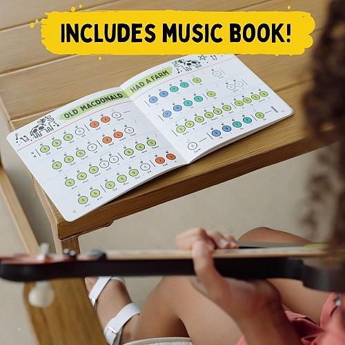 TinkerTar - Rainbow Acoustic Guitar - The Easiest Way to Start and Learn Guit...