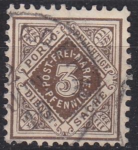 GERMANY W&uuml;rttemberg [Dienst] MiNr 0113 ( O/used )