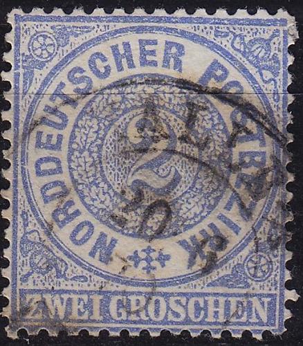 GERMANY Norddeutsch [1869] MiNr 0017 ( O/used ) [03]