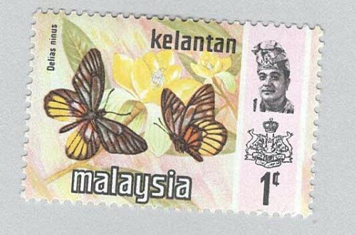 Malaysia Kelantan 98 Butterflies MNH 1 (BP97513)