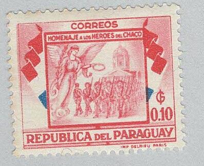 Paraguay 509 Soldiers Angel and Cathedral MNH 3 (BP95729)