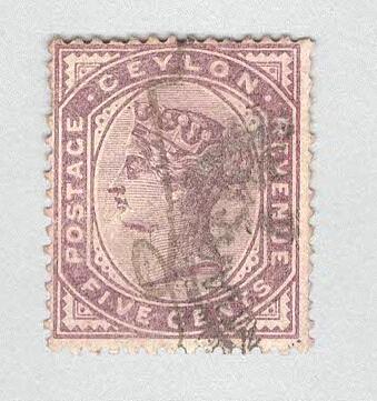 Ceylon 131 Queen Victoria Used (BP94235)