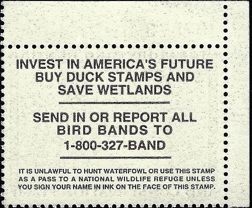 US Scott #RW65 MNH OG XF PB# 15.00 1998 US Federal Duck Stamp CV 45.00