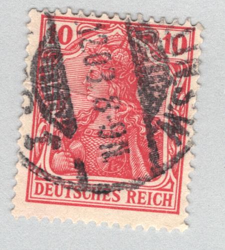 Germany 68 1902 Germania 10pf Used (BP88815)
