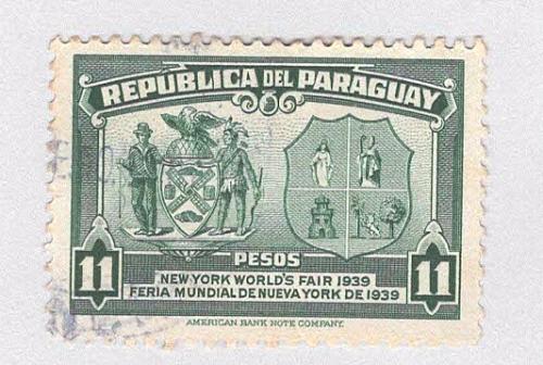 Paraguay 364 NY Worlds Fair Used 1 (BP97818)