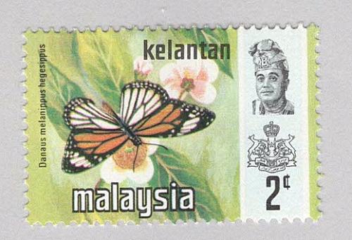 Malaysia Kelantan 99 Butterflies MNH 1 (BP97415)