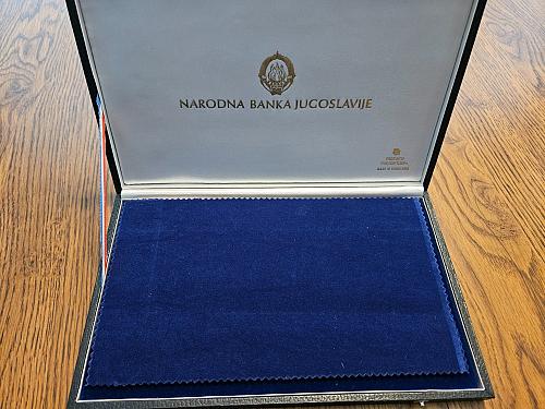 1984 Yugoslavia Sarajevo Winter Games Silver Proof 15 Coin Set