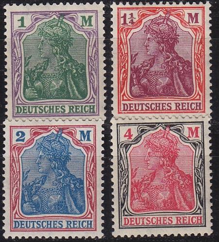 GERMANY REICH [1920] MiNr 0150-53 ( **/mnh ) [01]