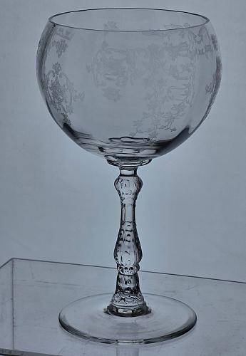 LENOX Navarra magnum wine glass, Crystal Made in USA Mt Pleasant PA