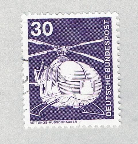 Germany 1173 Used Helicopter 2 1975 (BP59001)