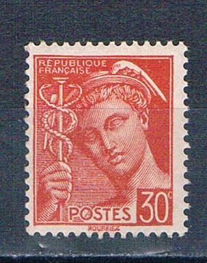 France 361 Unused Mercury 1938 (F0191)+