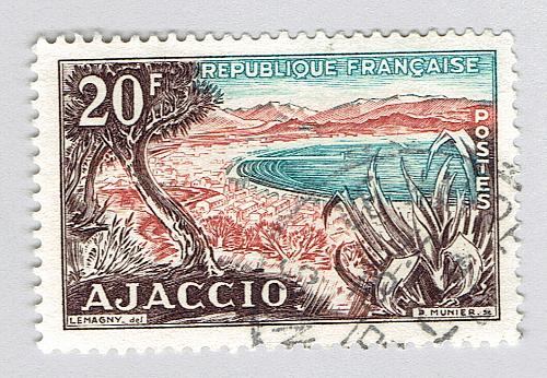 France 704 Gulf of Ajaccio Used (BP90820)