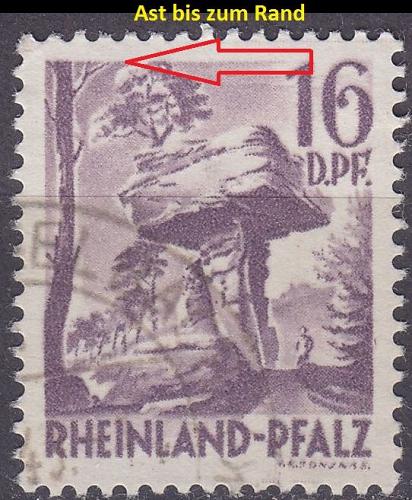 GERMANY Alliiert Franz. Zone [RheinlPfalz] MiNr 0022 y I ( O/used )