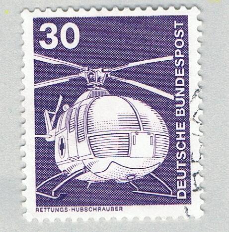 Germany 1173 Used Helicopter 1975 (BP58929)
